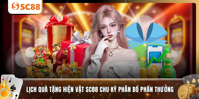 Lịch quà tặng hiện vật SC88 chu kỳ phân bổ phần thưởng